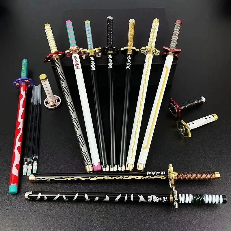 HOT sale 20cm Japan Anime Demon Slayer Model Gel Pen Black Refill Cosplay Prop Student Gift Weapon Sword Birthday Gift@-@
HOT sale 20cm Japan Anime Demon Slayer Model Gel Pen Black Refill Cosplay Prop Student Gift Weapon Sword Birthday Gift@-@