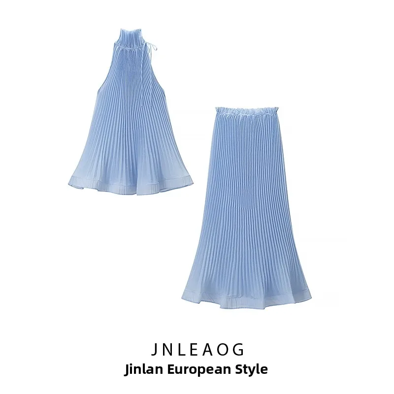 Fashionable Pure Color Women's Dress Set JNLEAOG Spring New Design Stylish Versatile Two-Piece Polyester Fiber Summer Spring
Fashionable Pure Color Women's Dress Set JNLEAOG Spring New Design Stylish Versatile Two-Piece Polyester Fiber Summer Spring