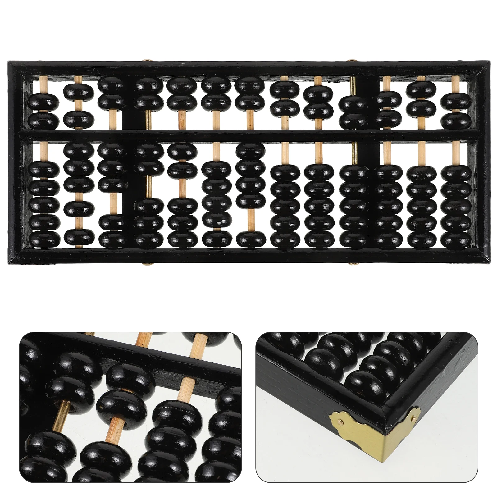 1pc Wooden Abacus Arithmetic Frame Kids Bead Calculation Tool 13 Digits Rods Educational Toy Students Math Practice
1pc Wooden Abacus Arithmetic Frame Kids Bead Calculation Tool 13 Digits Rods Educational Toy Students Math Practice
