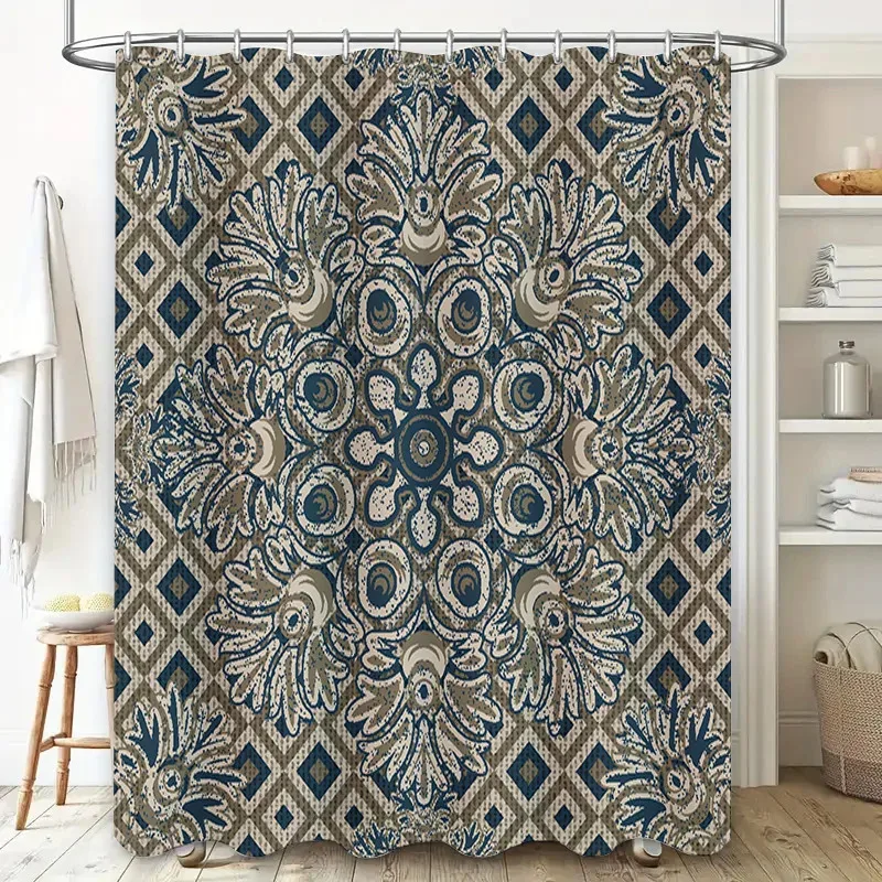ZHL22Vintage Blue Floral Shower Curtain Waterproof Home Decoration Bath Tub Decorations Bathroom Accessory Size 72X84 Inches2Ol%
ZHL22Vintage Blue Floral Shower Curtain Waterproof Home Decoration Bath Tub Decorations Bathroom Accessory Size 72X84 Inches2Ol%