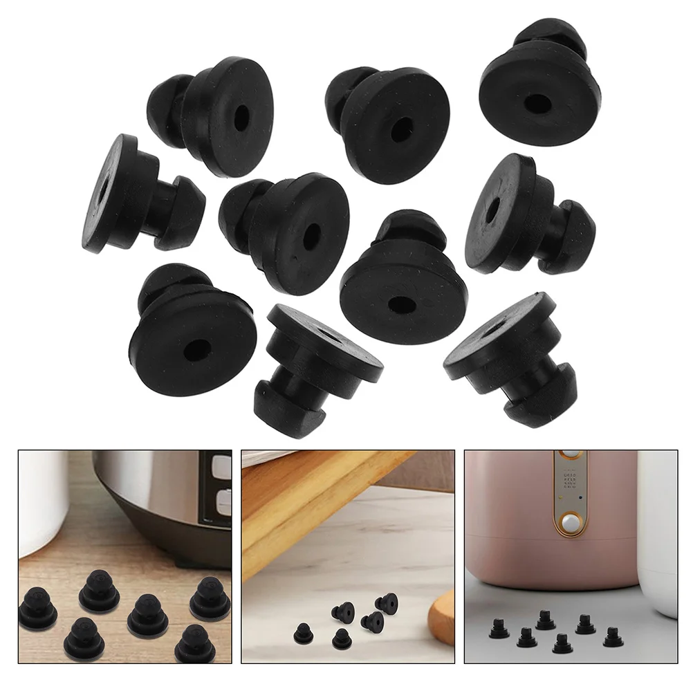 12Pcs Rubber Feet for Rice Cooker and Slow Cooker Stable Support Heat Insulation Nonslip Pads Cutting Board with Feet
12Pcs Rubber Feet for Rice Cooker and Slow Cooker Stable Support Heat Insulation Nonslip Pads Cutting Board with Feet