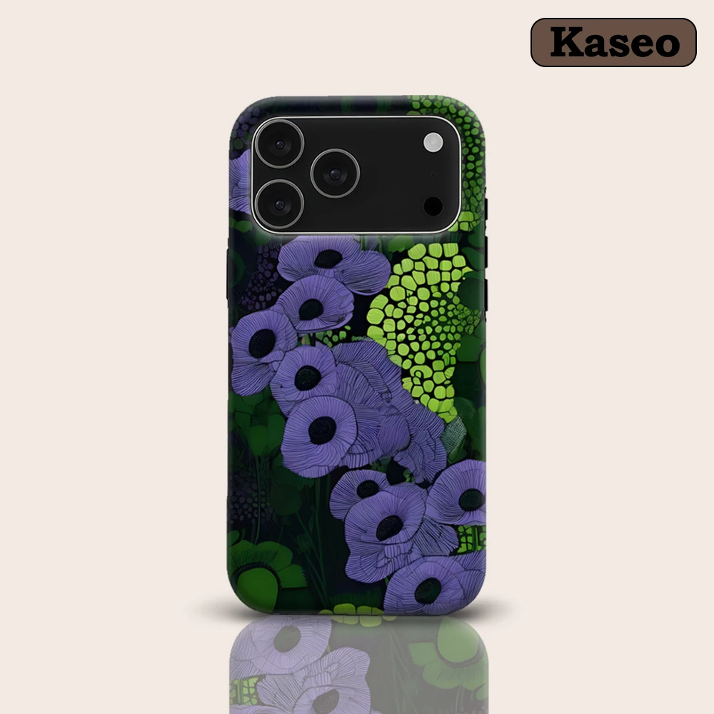 KASEO Matte Bumper for Magsafe Case for IPhone 17 16 15 14 Plus 13 Pro Max Shockproof Hard PC Midnight Anemone Garden Cover
KASEO Matte Bumper for Magsafe Case for IPhone 17 16 15 14 Plus 13 Pro Max Shockproof Hard PC Midnight Anemone Garden Cover
