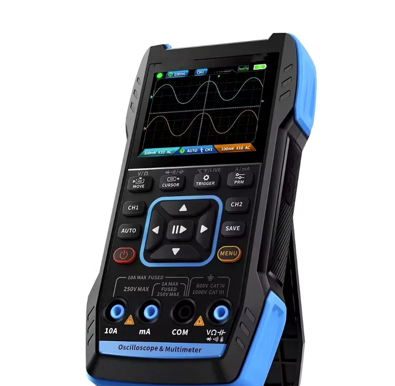 2025 New Dual Channel 3In1 High Profile Digital Oscilloscope Waveform Generator 15MHZ*2 50MS/s Multimeter Oscilloscope
2025 New Dual Channel 3In1 High Profile Digital Oscilloscope Waveform Generator 15MHZ*2 50MS/s Multimeter Oscilloscope