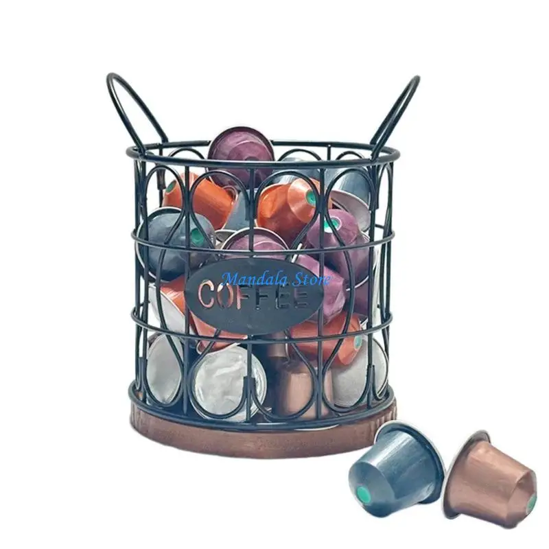 U2JC Convenient Metal Coffee Round/Square Coffee Pods Dispenser Large Capacity Espressos Pods Storage Basket
U2JC Convenient Metal Coffee Round/Square Coffee Pods Dispenser Large Capacity Espressos Pods Storage Basket