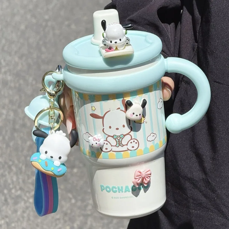 Kawaii My Melody Pochacco Kuromi My Melody Sanrio 316 Stainless Steel Insulated Cup Lovely Children Sippy Bottle Gift for Girls
Kawaii My Melody Pochacco Kuromi My Melody Sanrio 316 Stainless Steel Insulated Cup Lovely Children Sippy Bottle Gift for Girls