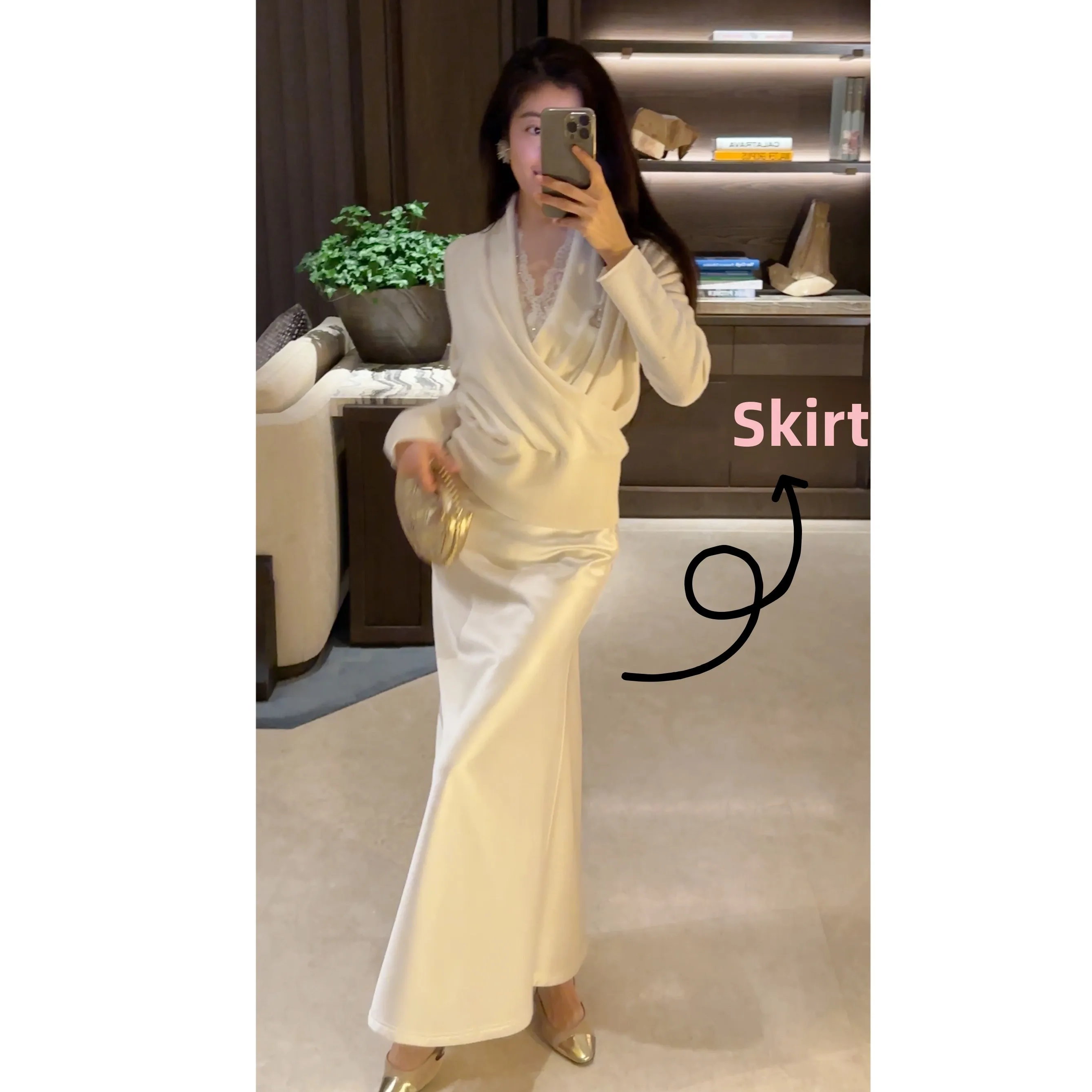 Женская модная юбка NCOU Nicole с высокой талией, прямым кроем, из ацетата, винтажная, стройнящая, новинка зимы
Женская модная юбка NCOU Nicole с высокой талией, прямым кроем, из ацетата, винтажная, стройнящая, новинка зимы