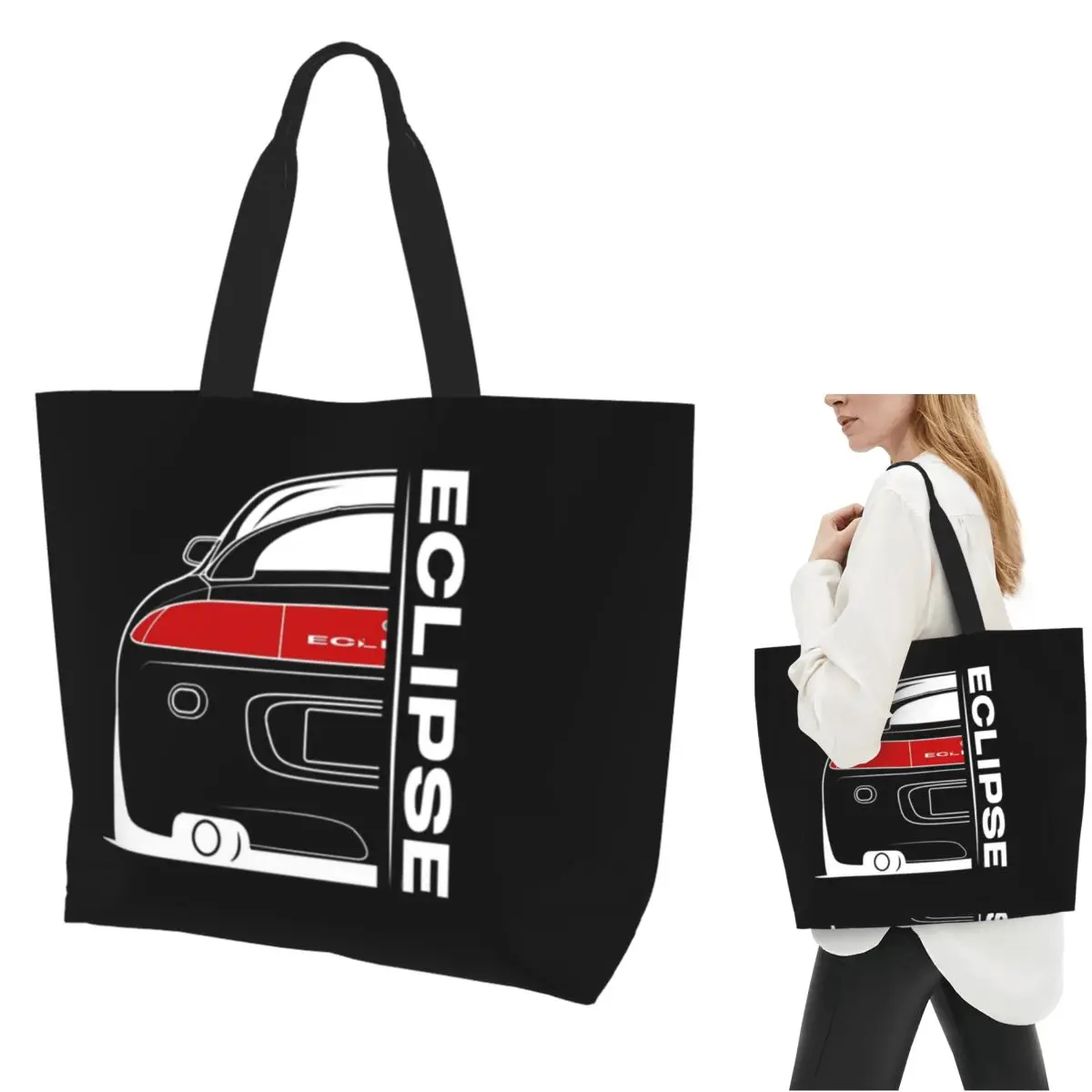 Eclipse 2G DSM Red Shopping Tote Bag Canvas Large Capacity Shoulder Bags Shopper Grocery Handbag for Women
Eclipse 2G DSM Red Shopping Tote Bag Canvas Large Capacity Shoulder Bags Shopper Grocery Handbag for Women