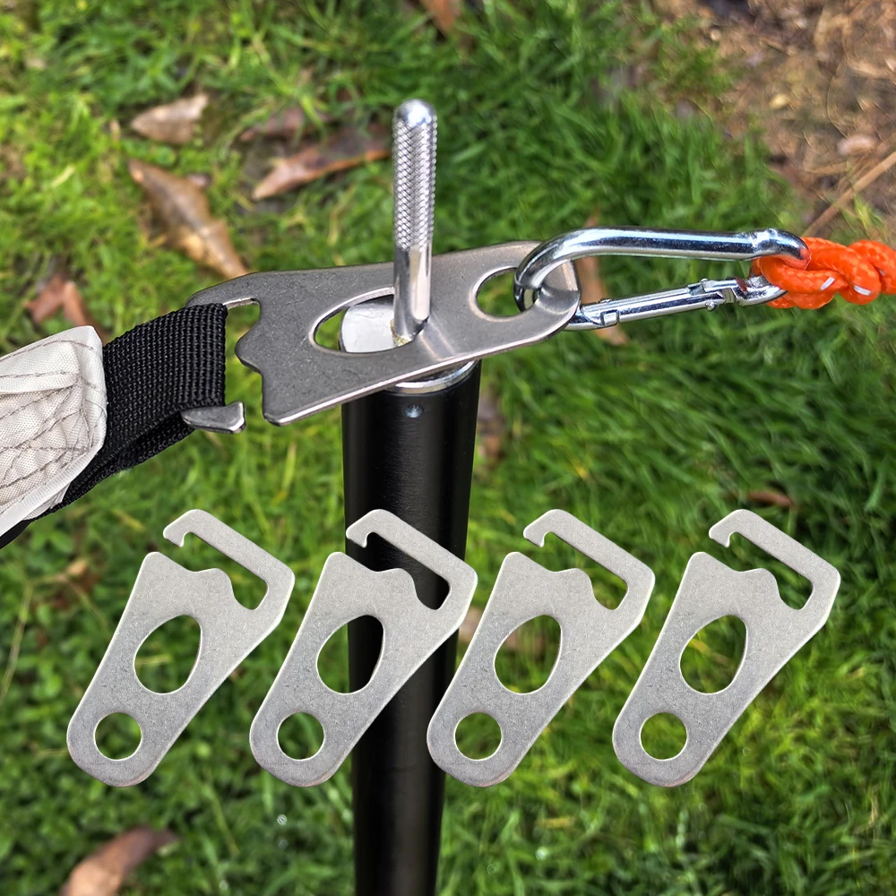 2/4/6Pcs Awning Strut Non-slip Stainless steel Fastener Buckle Outdoor Wind Rope Buckle Adjustment Rope Accessories
2/4/6Pcs Awning Strut Non-slip Stainless steel Fastener Buckle Outdoor Wind Rope Buckle Adjustment Rope Accessories