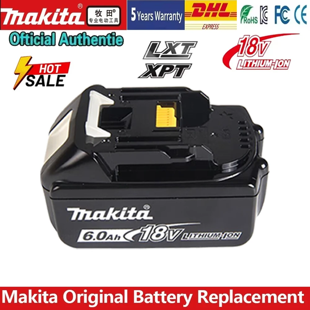 100% original Makita 18V power tool battery and charger, for Makita tools BL1830 BL1830B BL1840 BL1840 BL1850 BL1850B 18650
100% original Makita 18V power tool battery and charger, for Makita tools BL1830 BL1830B BL1840 BL1840 BL1850 BL1850B 18650