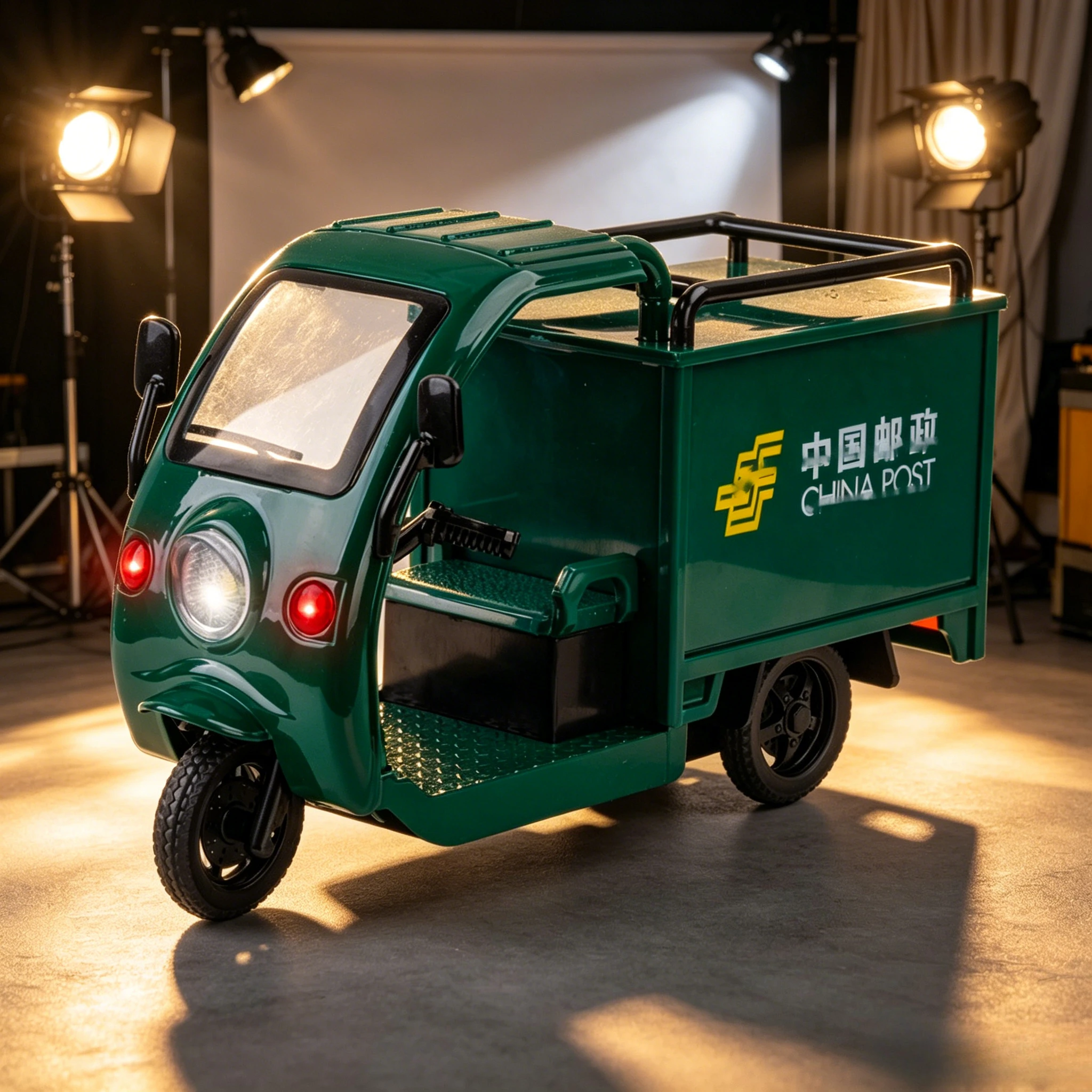 1:24 Express Transport Tricycle Alloy Car Model Diecast Metal Simulation Toy Post Tricycle Truck Car Sound Light Kids Gift
1:24 Express Transport Tricycle Alloy Car Model Diecast Metal Simulation Toy Post Tricycle Truck Car Sound Light Kids Gift
