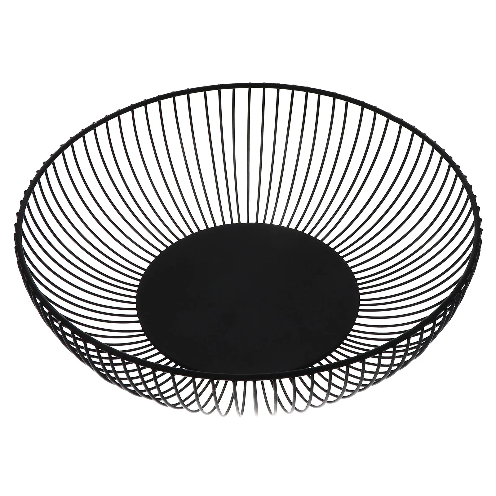 Iron Wire Snack Storage Basket 11 Inch Black Round Fruit Bowl Kitchen Decorative Countertop Portable Handmade
Iron Wire Snack Storage Basket 11 Inch Black Round Fruit Bowl Kitchen Decorative Countertop Portable Handmade