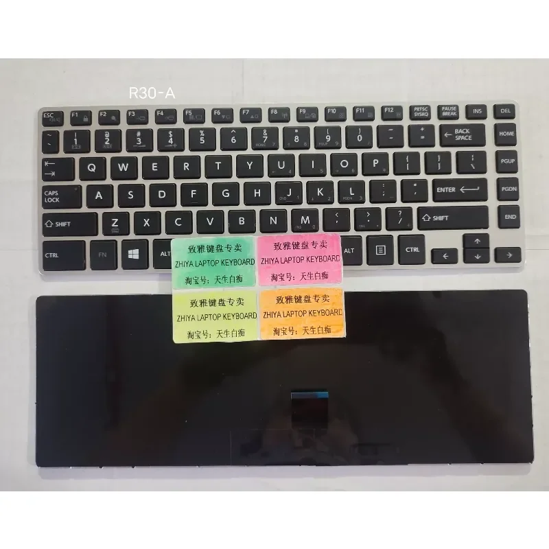 New Keyboard and Keypad for TOSHIBA R30-A US English
New Keyboard and Keypad for TOSHIBA R30-A US English