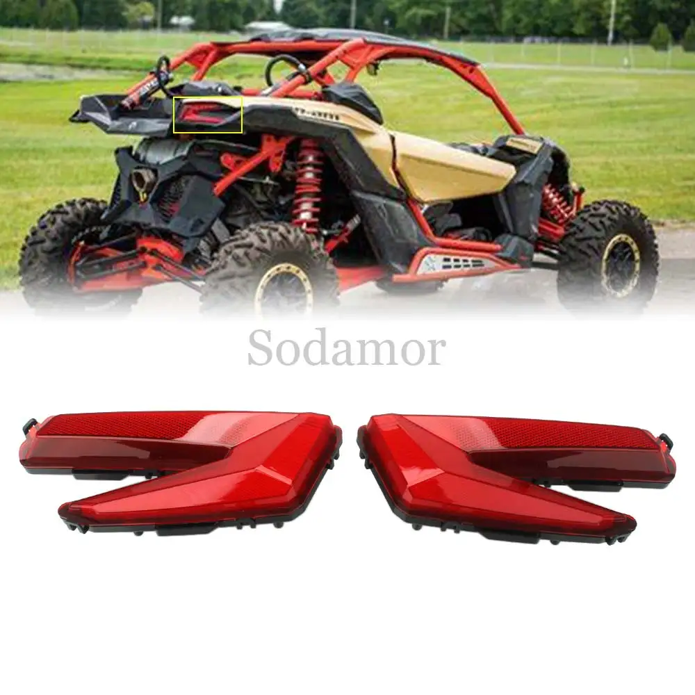 UTV Part LED Tail Light Assembly For Can-Am Maverick X3 XRS XDS Max Turbo R RR 2017-2024 Rear Taillight Brake Lamp Running Light
UTV Part LED Tail Light Assembly For Can-Am Maverick X3 XRS XDS Max Turbo R RR 2017-2024 Rear Taillight Brake Lamp Running Light
