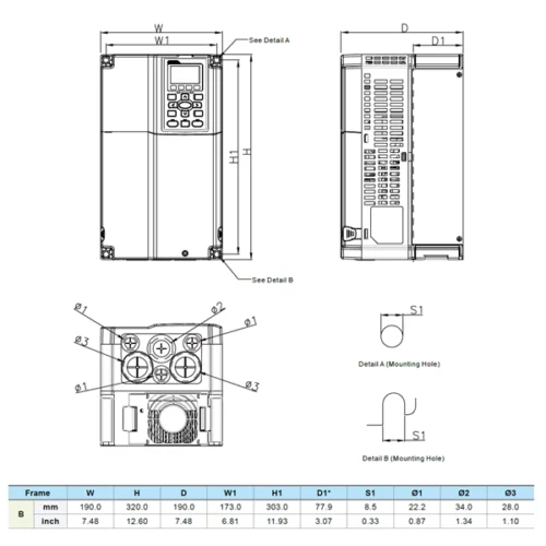 100% New Del-ta VFD C2000+ Series Frequency Inverter Drive VFD075C23A-21 7.5KW 10HP 230VAC 33A in Stock
100% New Del-ta VFD C2000+ Series Frequency Inverter Drive VFD075C23A-21 7.5KW 10HP 230VAC 33A in Stock