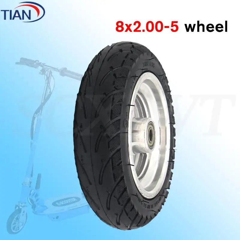 8x2.00-5 Tubeless Tire Wheel Tyre 8X2.00-5 wheel hub For Kugoo S1 S2 S3 C3 MINI Electric BIKE
8x2.00-5 Tubeless Tire Wheel Tyre 8X2.00-5 wheel hub For Kugoo S1 S2 S3 C3 MINI Electric BIKE
