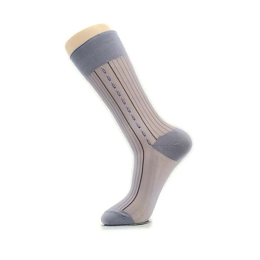 1 Pair Summer Men's Business Socks Lot Striped Breathable Casual Socks Fashion Sexy Knee High Stocking Men Stockings
1 Pair Summer Men's Business Socks Lot Striped Breathable Casual Socks Fashion Sexy Knee High Stocking Men Stockings