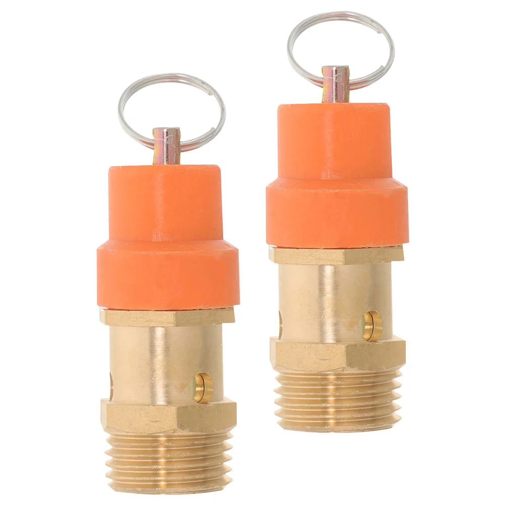 2Pcs AirCompressorSafetyValve CopperPressureReleaseParts WorkshopConstruction AirEvacuationValve CompressorCheckValve
2Pcs AirCompressorSafetyValve CopperPressureReleaseParts WorkshopConstruction AirEvacuationValve CompressorCheckValve