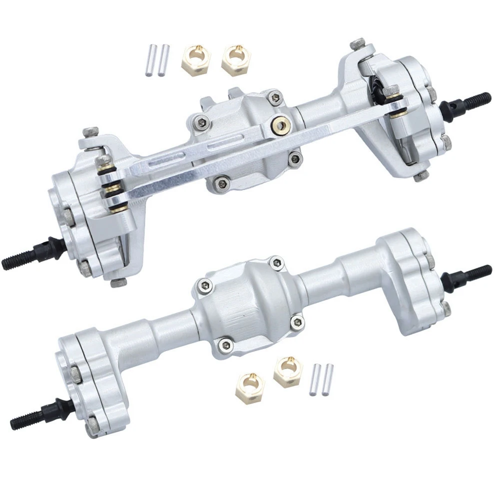 For FMS FCX24 Complete Metal Front and Rear Portal Axle with Gear 1/24 RC Car Upgrades Parts Accessories,Silver
For FMS FCX24 Complete Metal Front and Rear Portal Axle with Gear 1/24 RC Car Upgrades Parts Accessories,Silver