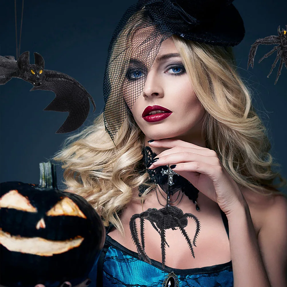 3 Pcs Simulated Bats Halloween Decor Pendents High Quality Party Photo Props Hanging Decorations Small Animal Scene
3 Pcs Simulated Bats Halloween Decor Pendents High Quality Party Photo Props Hanging Decorations Small Animal Scene