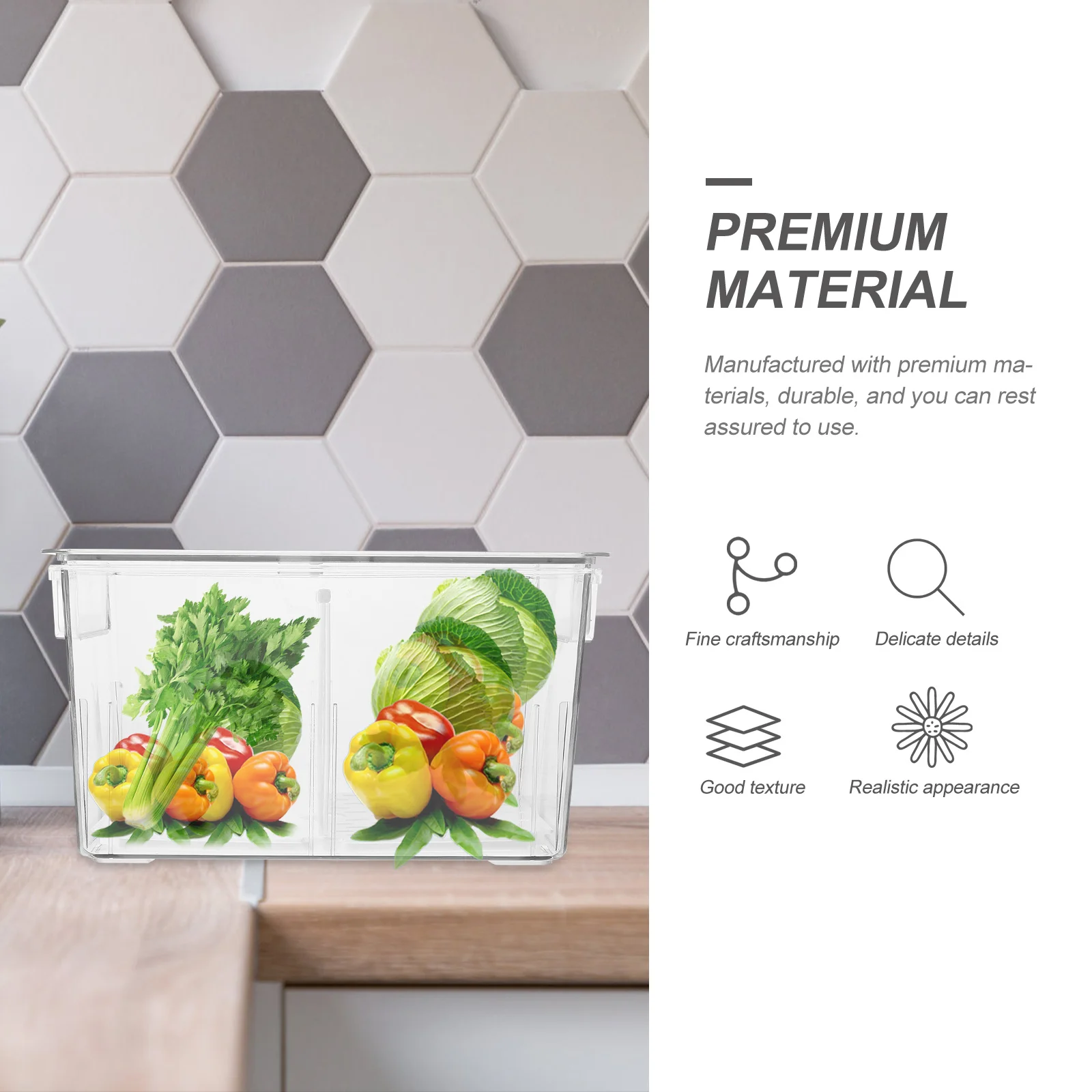 Refrigerator Organizer Transparent Fridge Storage Box with Drain for Vegetables Fruits Food Packets Cheese Beverage Household
Refrigerator Organizer Transparent Fridge Storage Box with Drain for Vegetables Fruits Food Packets Cheese Beverage Household