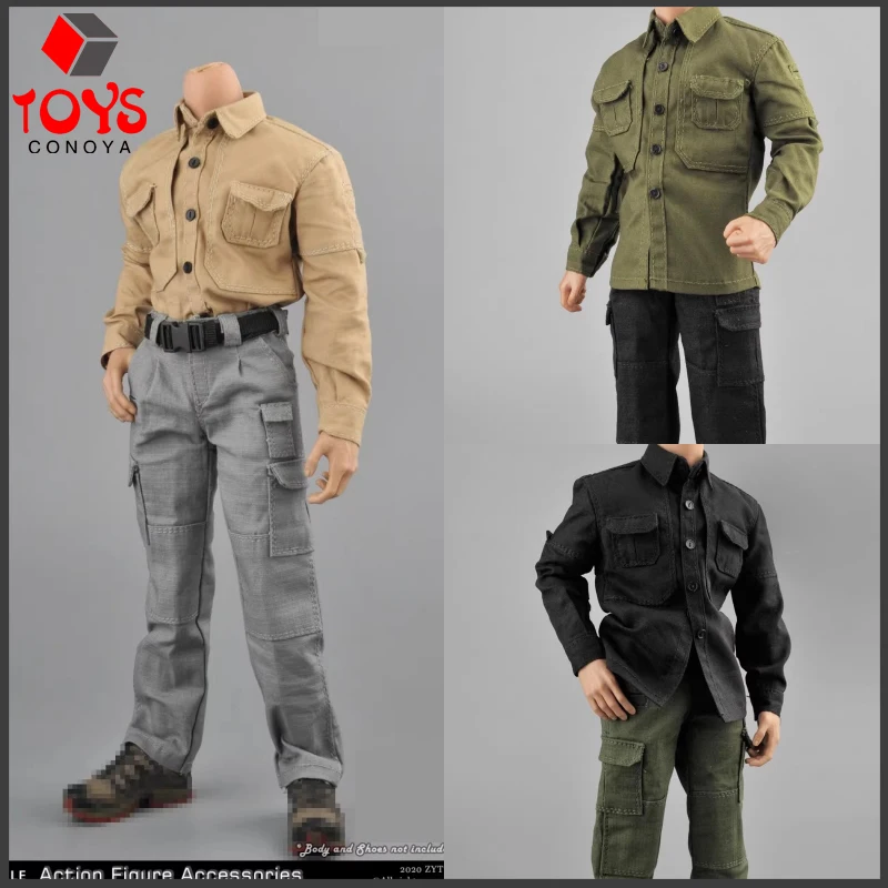 ZYTOYS ZY5040 1/6 Scale PMC Shirt Combat Pants Set Clothes Fit 12'' Male Soldier Action Figure Body Dolls 3 Colors Optional
ZYTOYS ZY5040 1/6 Scale PMC Shirt Combat Pants Set Clothes Fit 12'' Male Soldier Action Figure Body Dolls 3 Colors Optional