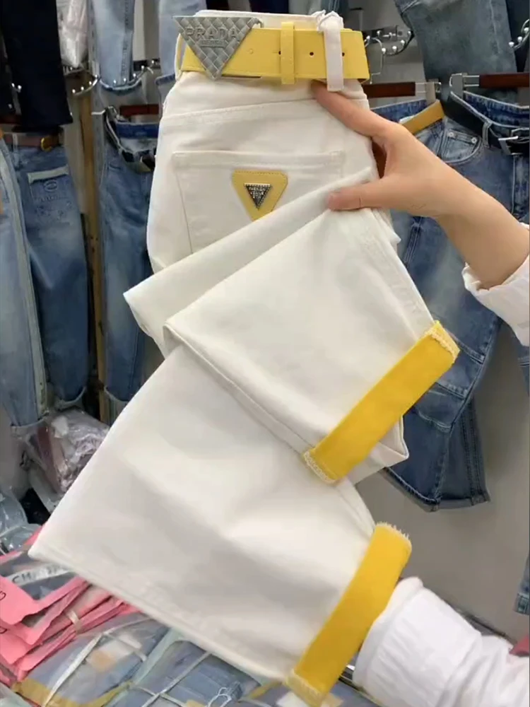 2025 High Waist Loose Dad Harlan Pants Fashionable and Slim Straight Leg Pants Spring/Summer New Color blocked Jeans for Women
2025 High Waist Loose Dad Harlan Pants Fashionable and Slim Straight Leg Pants Spring/Summer New Color blocked Jeans for Women