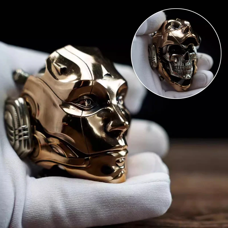 Creative Outdoor Portable EDC Magnetic Mechanical Skull Mask Pendant Finger Toy Tool
Creative Outdoor Portable EDC Magnetic Mechanical Skull Mask Pendant Finger Toy Tool