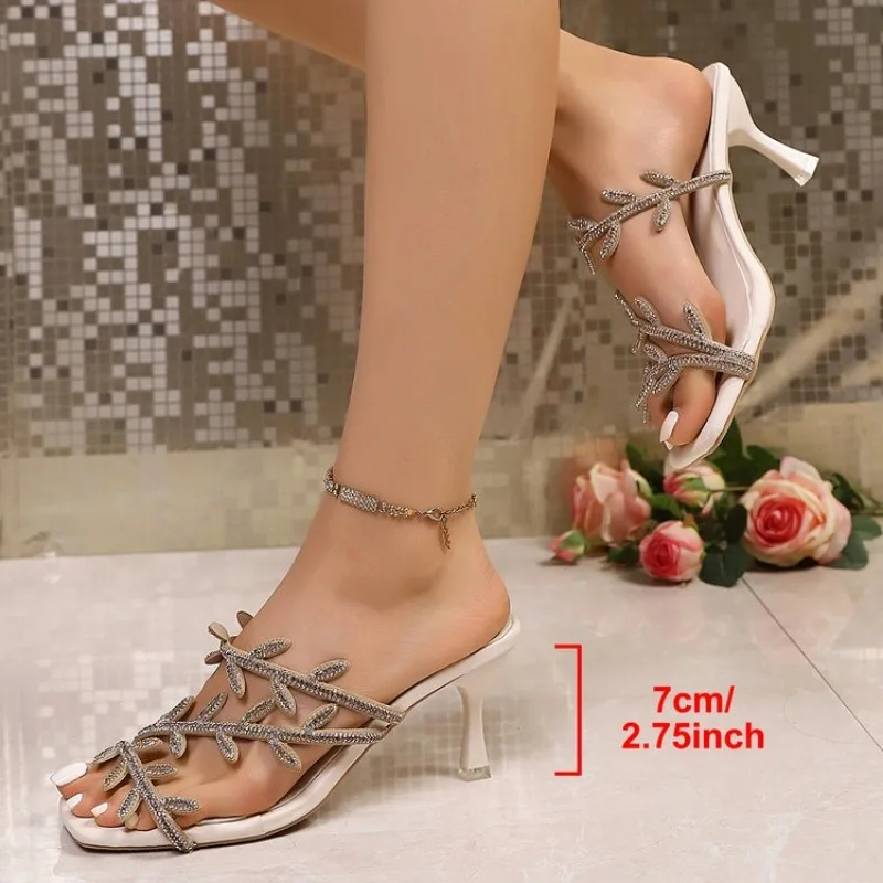 Luxury Crystal Embellished Butterfly Detail Women Sandals Sexy Coiled Strap High heels Gladiator Sandals Summer Party prom Shoes
Luxury Crystal Embellished Butterfly Detail Women Sandals Sexy Coiled Strap High heels Gladiator Sandals Summer Party prom Shoes