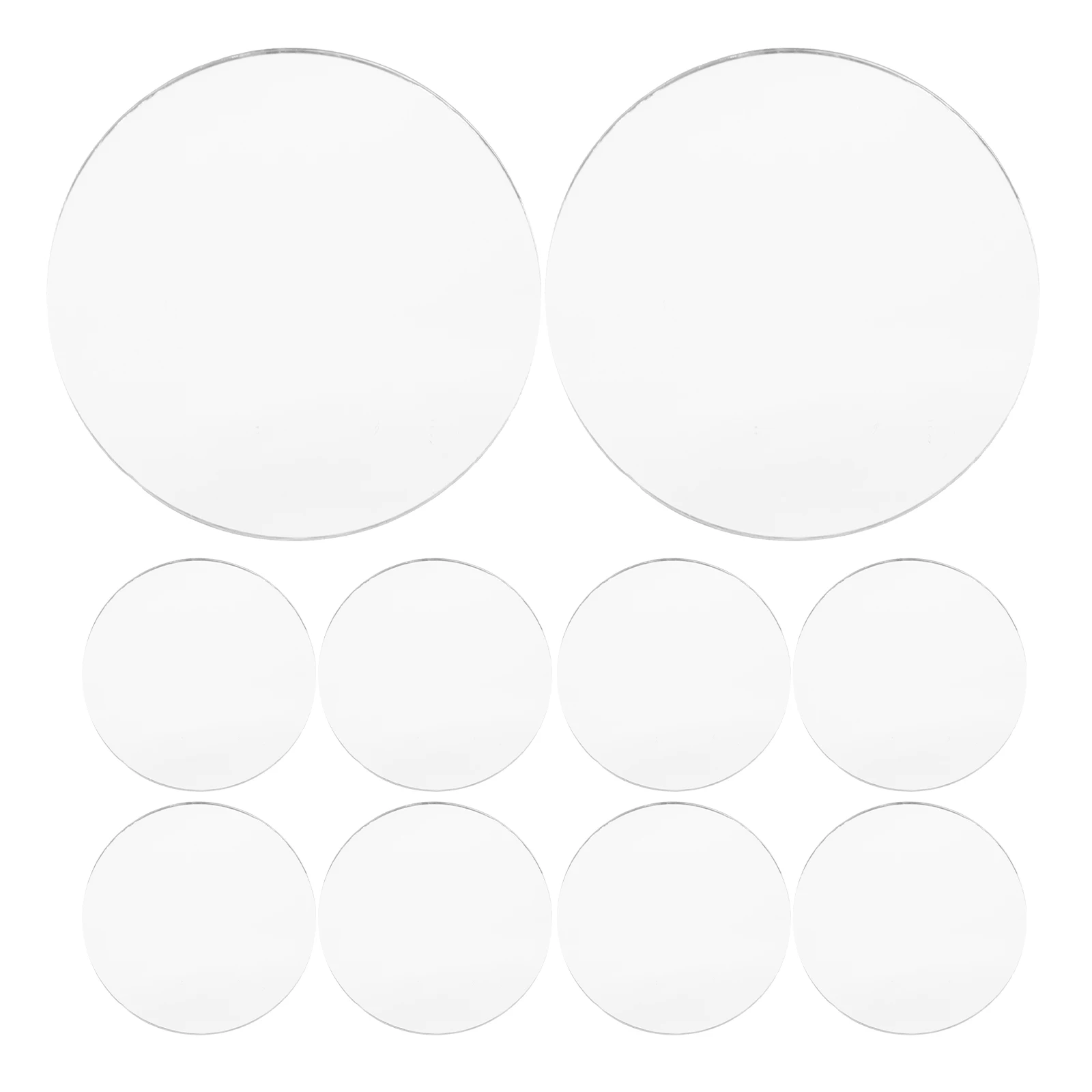 10 Pcs Round Lens Kids Compact Mirror Diy Crafts Mini Glass Mirrors for Makeup Travel
10 Pcs Round Lens Kids Compact Mirror Diy Crafts Mini Glass Mirrors for Makeup Travel