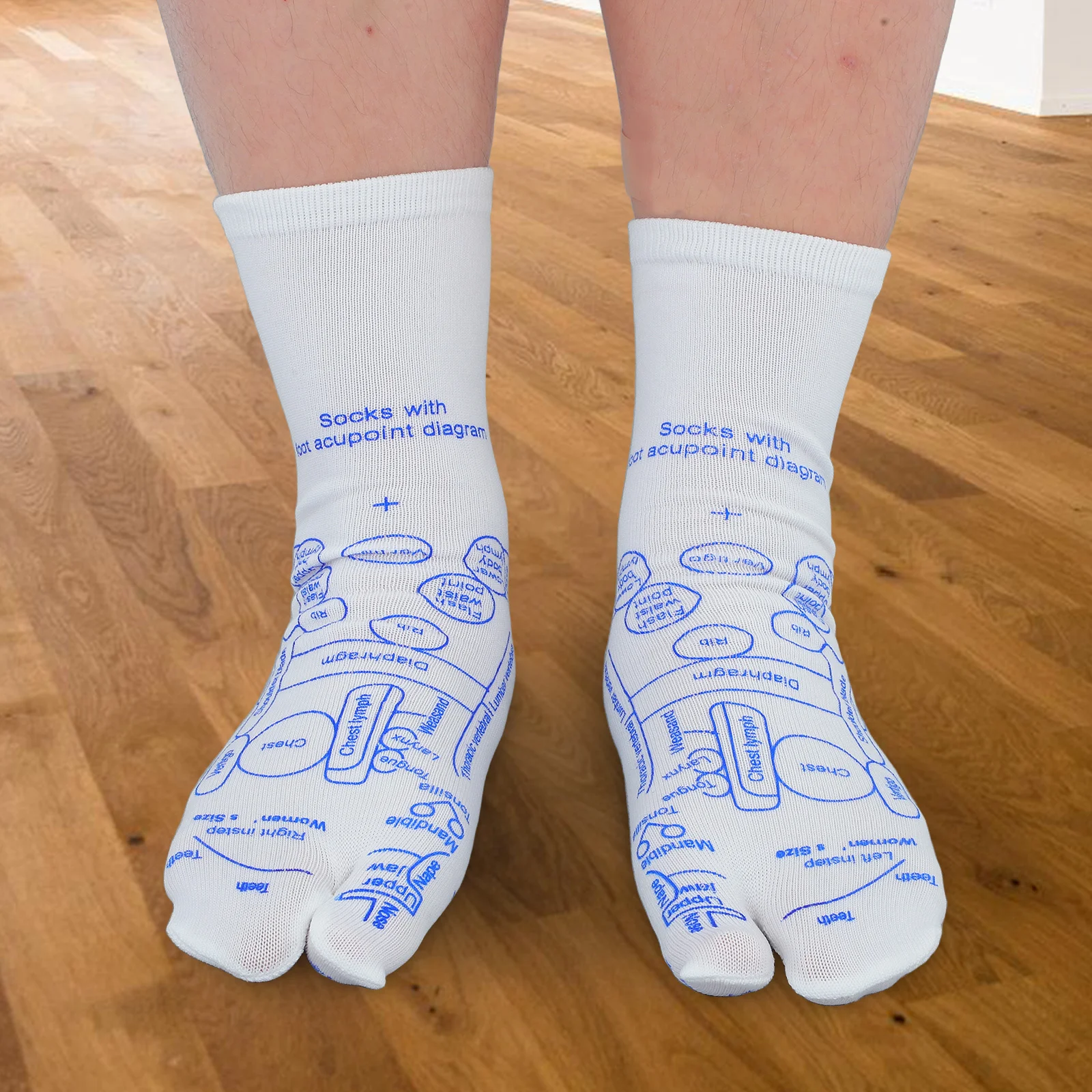 1 Set Reflexology Socks Acupoint Trigger Massage Tools Foot Therapy For Daily Relaxation Women'S Durable Washable Stretchable
1 Set Reflexology Socks Acupoint Trigger Massage Tools Foot Therapy For Daily Relaxation Women'S Durable Washable Stretchable