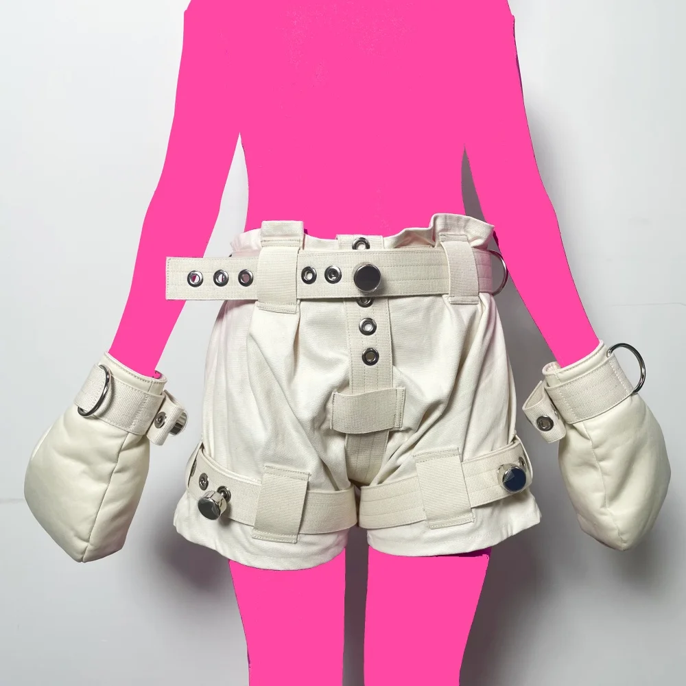 ABDL Beige Cotton Bondage Set with Locking Pants And Mittens Skin Friendly Mommy Fetish Short Locking Pants Punishments
ABDL Beige Cotton Bondage Set with Locking Pants And Mittens Skin Friendly Mommy Fetish Short Locking Pants Punishments