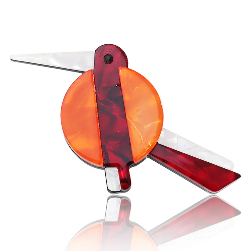 New Cute Geometric Splicing Bird Acrylic Brooches for Women Lovely Cartoon Animal Badge Pins Jewelry Clothes Accessories Gift
New Cute Geometric Splicing Bird Acrylic Brooches for Women Lovely Cartoon Animal Badge Pins Jewelry Clothes Accessories Gift
