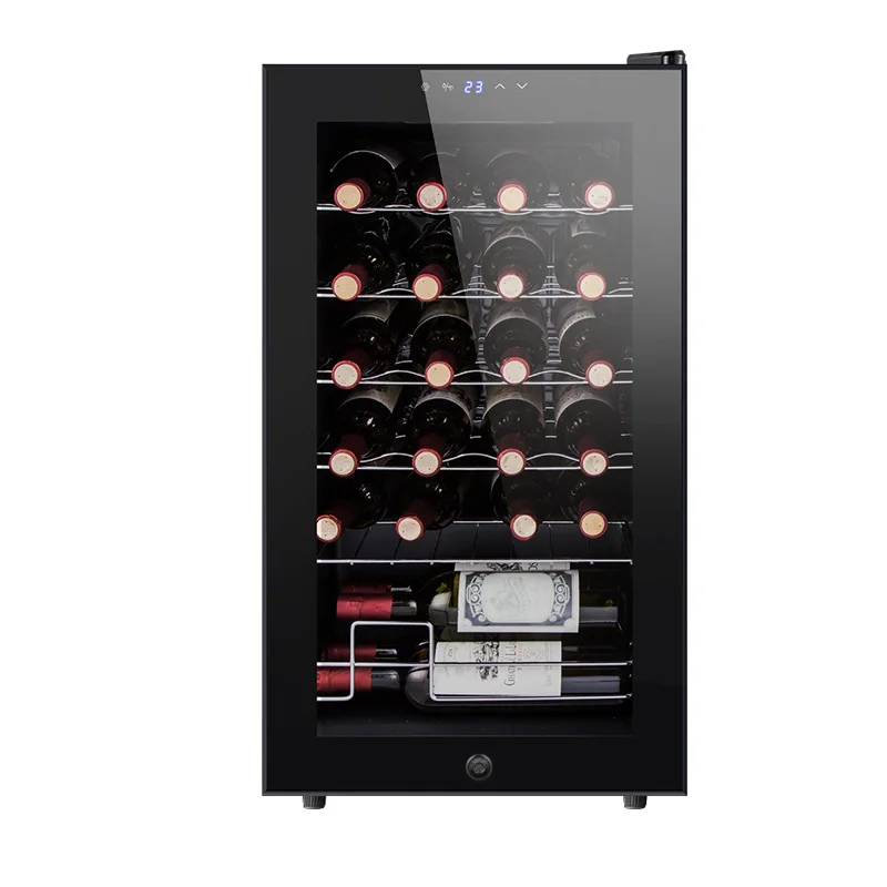70L Red Wine Thermostat Wine Cabinet 24 Compressors Air-cooled Wine Refrigerator Household Refrigerated Wine Cabinet
70L Red Wine Thermostat Wine Cabinet 24 Compressors Air-cooled Wine Refrigerator Household Refrigerated Wine Cabinet
