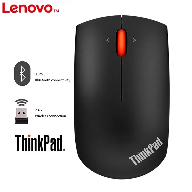 Мышь Lenovo 4Y50Z21427 ThinkPad Office Mouse Черная Bluetooth Беспроводная двухрежимная мышь для компьютерных игр
Мышь Lenovo 4Y50Z21427 ThinkPad Office Mouse Черная Bluetooth Беспроводная двухрежимная мышь для компьютерных игр