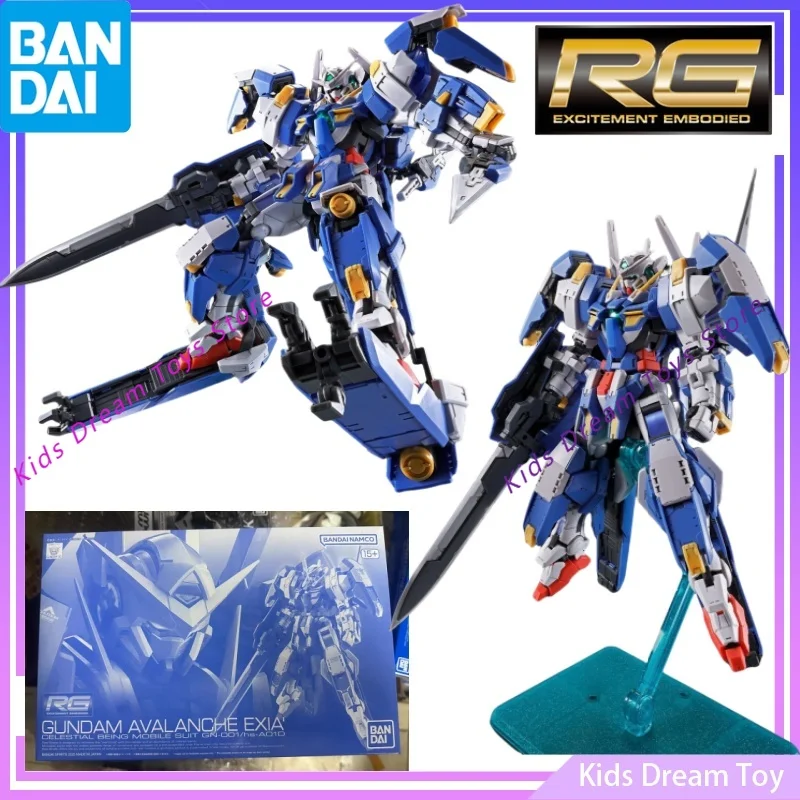 Assembly Bandai in Stock Original PB Limited RG GUNDAM Anime Figures GUNDAM AVALANCHE EXIA Action Figures Toys Collectible Model
Assembly Bandai in Stock Original PB Limited RG GUNDAM Anime Figures GUNDAM AVALANCHE EXIA Action Figures Toys Collectible Model