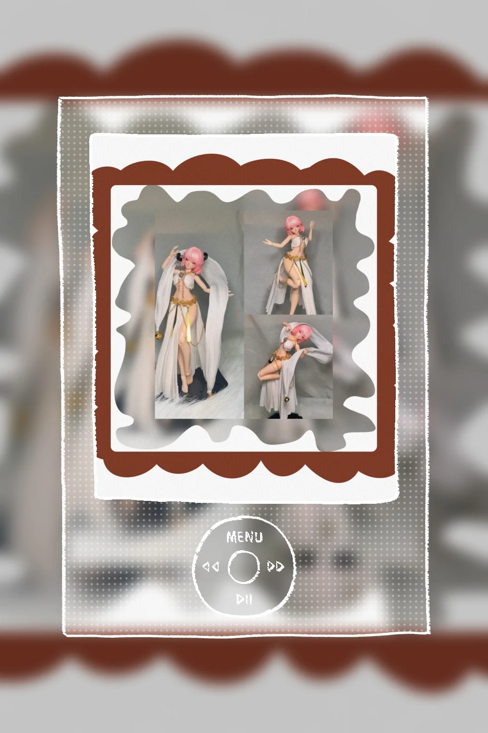 【Clothing Only】Handmade 1/12 Halter Top Skirt Shawl Exotic Dancer Set For 6inchs Snail shell/Goddess device Action Figures Body
【Clothing Only】Handmade 1/12 Halter Top Skirt Shawl Exotic Dancer Set For 6inchs Snail shell/Goddess device Action Figures Body