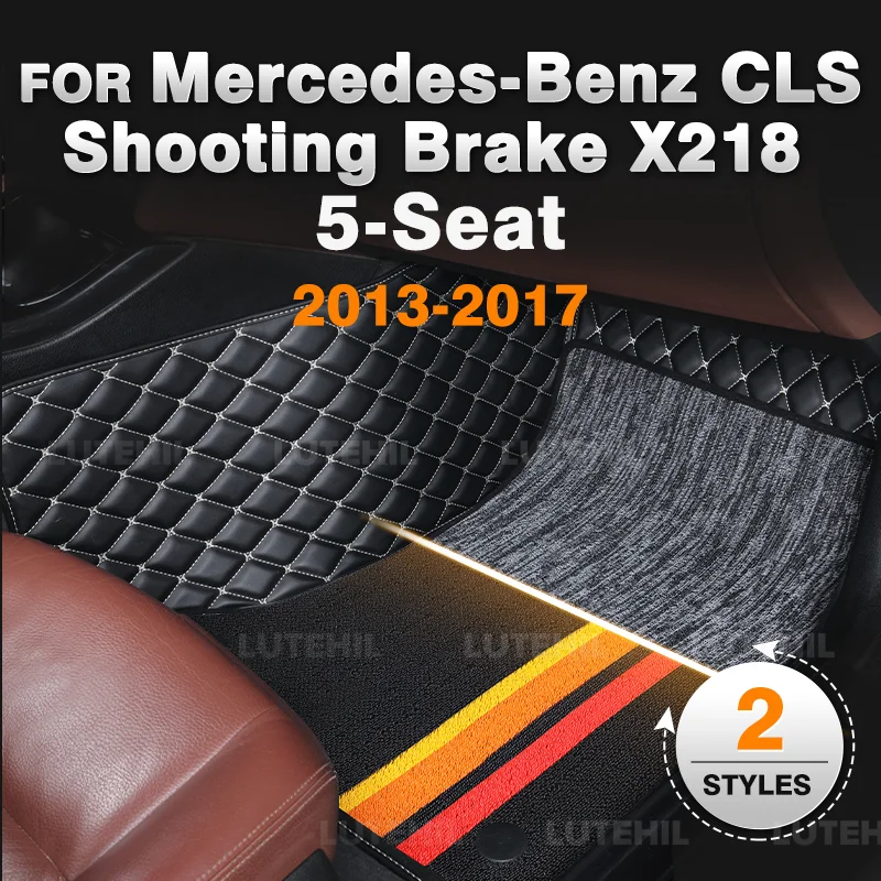 For Mercedes-Benz CLS Shooting Brake X218 5 Seats 2013-2017 16 Double Layer Car Floor Mats Custom Foot Pads Carpet Accessories
For Mercedes-Benz CLS Shooting Brake X218 5 Seats 2013-2017 16 Double Layer Car Floor Mats Custom Foot Pads Carpet Accessories