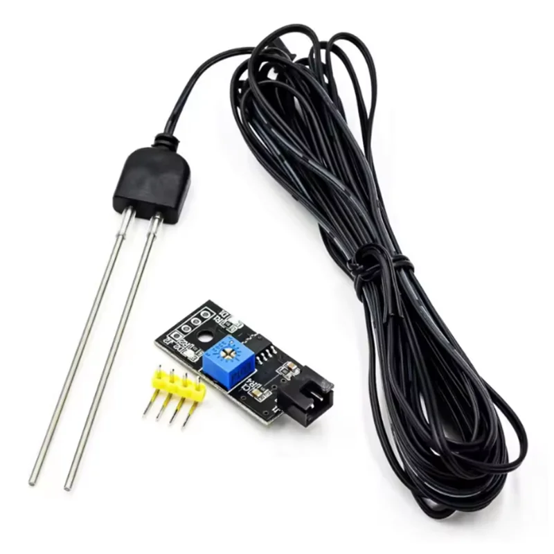 Soil Moisture Sensor and Detector Module Test Humidity Corrosion Resistance Probe for Arduino Soil moisture module
Soil Moisture Sensor and Detector Module Test Humidity Corrosion Resistance Probe for Arduino Soil moisture module