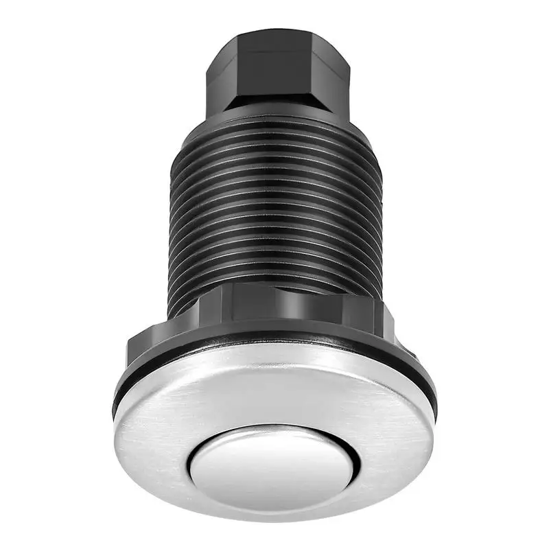 Garbage Disposal Air Switch Kit, 2.5" Sink Top Air Switch for Food Waste Disposal, Brushed Silver Stainless Steel ON/OFF Air Button for Waste Disposer - Suitable for Stainless Steel Countertops
Garbage Disposal Air Switch Kit, 2.5" Sink Top Air Switch for Food Waste Disposal, Brushed Silver Stainless Steel ON/OFF Air Button for Waste Disposer - Suitable for Stainless Steel Countertops