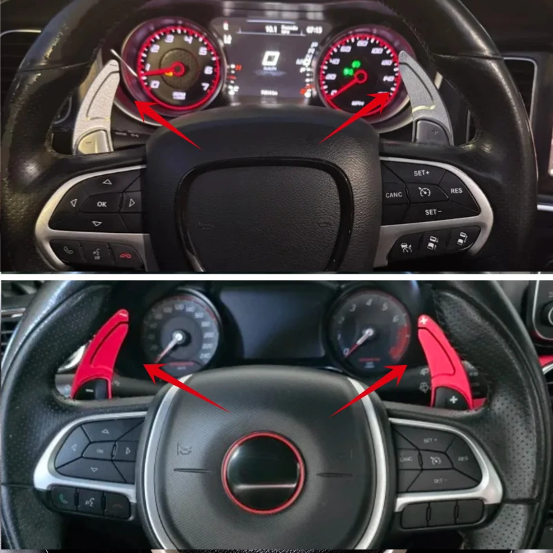 Car Steering Wheel Shift Paddle For Jeep Cherokee Dodge Charger Durango 2014-2021 Aluminum Alloy
Car Steering Wheel Shift Paddle For Jeep Cherokee Dodge Charger Durango 2014-2021 Aluminum Alloy