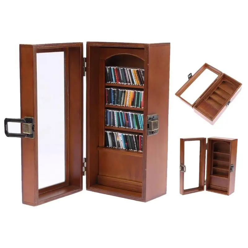 Miniature Bookshelf Miniature Handmade Wooden Book Box Creative Stress Relief Small Bookshelf For Home Room Living Room Decor
Miniature Bookshelf Miniature Handmade Wooden Book Box Creative Stress Relief Small Bookshelf For Home Room Living Room Decor