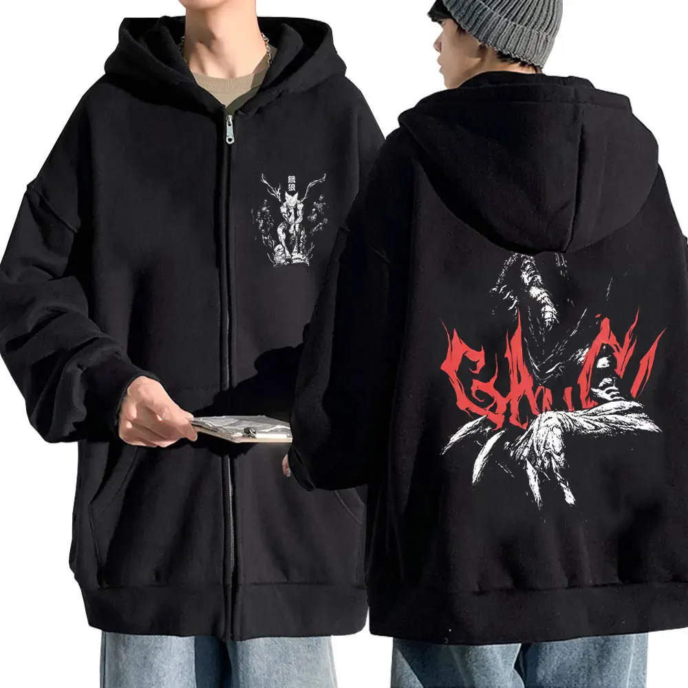 Anime One Punch Man Garou Graphic Zipper Hoodie Men Women Casual Fleece Cotton Zip Up Jacket Male Fashion Oversized Streetwear
Anime One Punch Man Garou Graphic Zipper Hoodie Men Women Casual Fleece Cotton Zip Up Jacket Male Fashion Oversized Streetwear