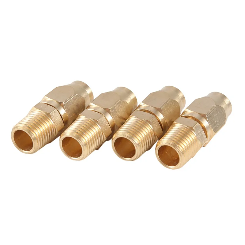 AB34-4 PCS Brass Pneumatic Fitting Rigid,Solid Brass Reusable Air Hose Splicer Replacement Parts For 1/4-Inch ID Hose X 1/4-Inch
AB34-4 PCS Brass Pneumatic Fitting Rigid,Solid Brass Reusable Air Hose Splicer Replacement Parts For 1/4-Inch ID Hose X 1/4-Inch