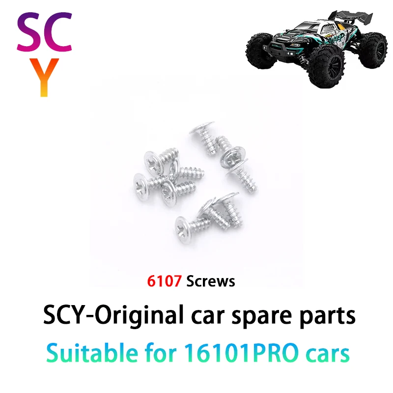 Оригинальные запасные части для радиоуправляемых автомобилей SCY 16101PRO 1/16 6107 винты
Оригинальные запасные части для радиоуправляемых автомобилей SCY 16101PRO 1/16 6107 винты