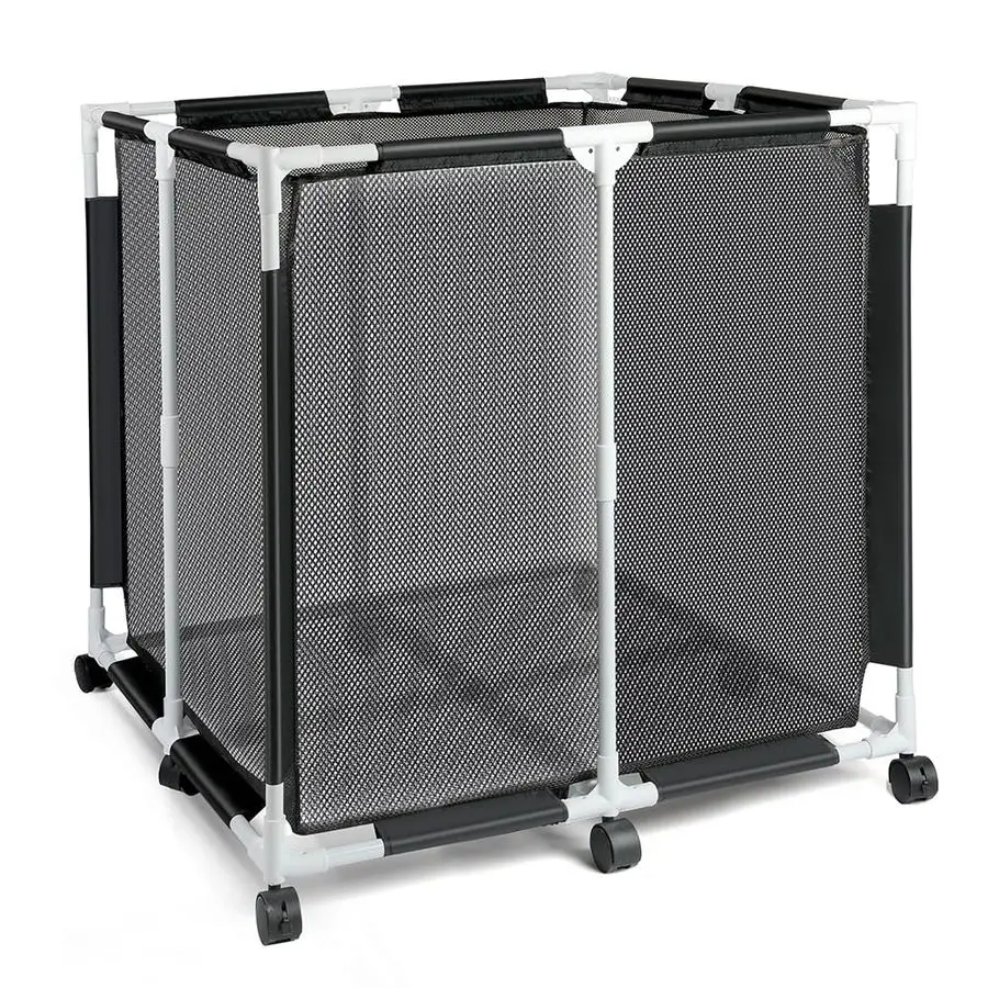 Контейнеры для хранения у бассейна, передвижная тележка-органайзер для бассейна с сетчатой корзиной из нейлона, большой вместимости, с железной трубой, черный, 32 л
Контейнеры для хранения у бассейна, передвижная тележка-органайзер для бассейна с сетчатой корзиной из нейлона, большой вместимости, с железной трубой, черный, 32 л