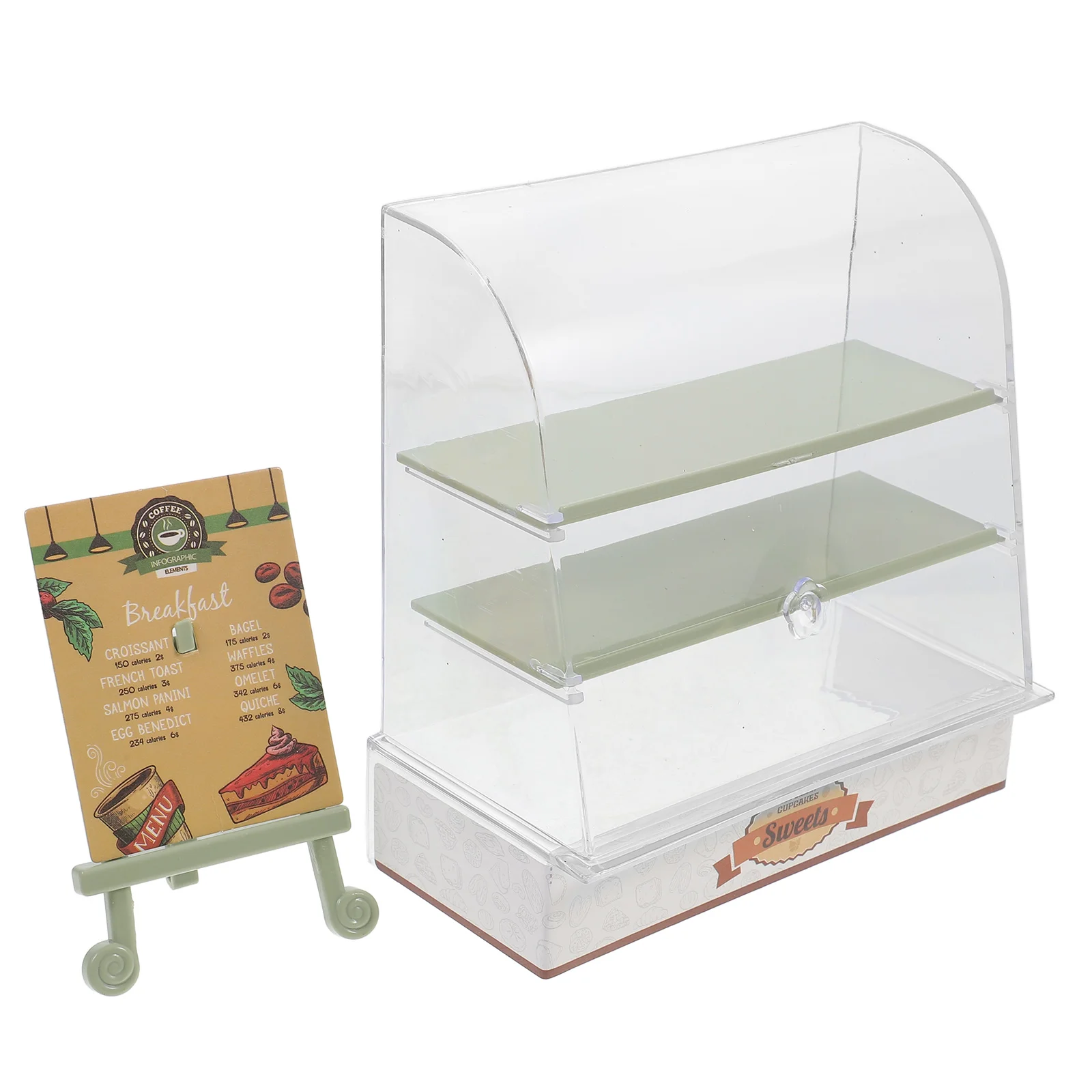 Miniature Cake Cabinet Furniture Baby Toys Model House Bakery Dessert Stand Display
Miniature Cake Cabinet Furniture Baby Toys Model House Bakery Dessert Stand Display