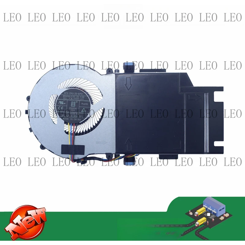 SS BAZC0815R2UP01 9 EFH-0912D-EP01 YV0R9-X02 0YV0R9 DC12V 4-Pin Cooling fan
SS BAZC0815R2UP01 9 EFH-0912D-EP01 YV0R9-X02 0YV0R9 DC12V 4-Pin Cooling fan