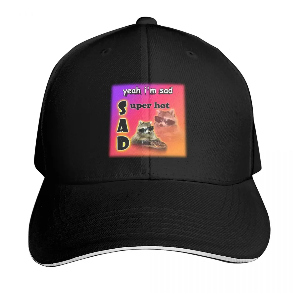 yeah I'm sad - super hot cool raccoon word art Baseball Cap Snapback Cap |-F-| tea Hat fashionable Mens Hats Women's
yeah I'm sad - super hot cool raccoon word art Baseball Cap Snapback Cap |-F-| tea Hat fashionable Mens Hats Women's