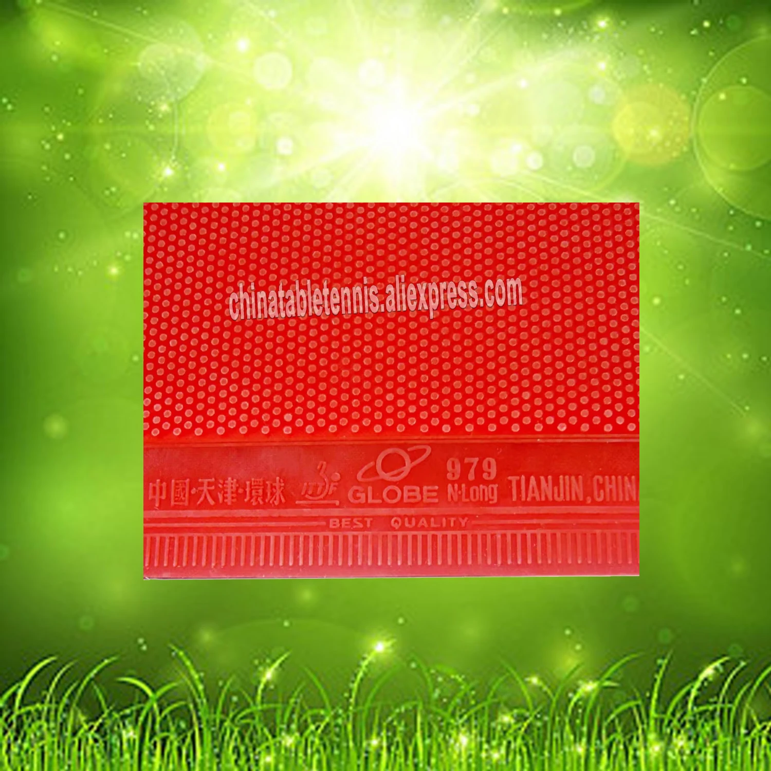 Globe 979 Long Pips-Out Table Tennis Rubber without Sponge
Globe 979 Long Pips-Out Table Tennis Rubber without Sponge