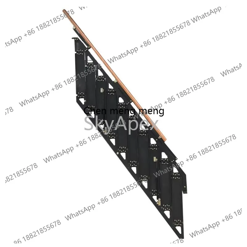 Изготовленная на заказ бытовая настенная складная боковая лестница, простая установка, компактная, выдвижная, для дома, чердака, гаража, в помещении, на открытом воздухе, компактная
Изготовленная на заказ бытовая настенная складная боковая лестница, простая установка, компактная, выдвижная, для дома, чердака, гаража, в помещении, на открытом воздухе, компактная